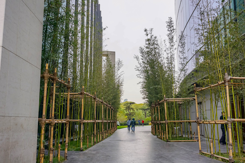 Bulgari Hotel Beijing gardens image