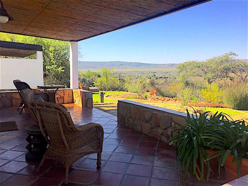 Bushmans Kloof cottage porch image