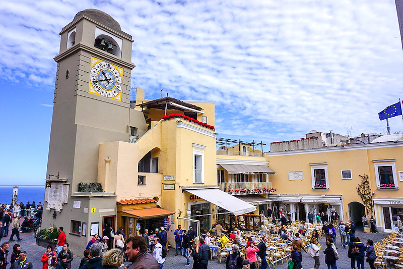 Capri town image