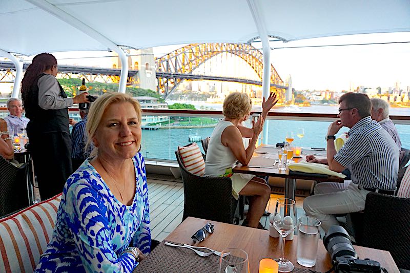 Cara Goldsbury Seabourn Encore Sydney Harbour Bridge image