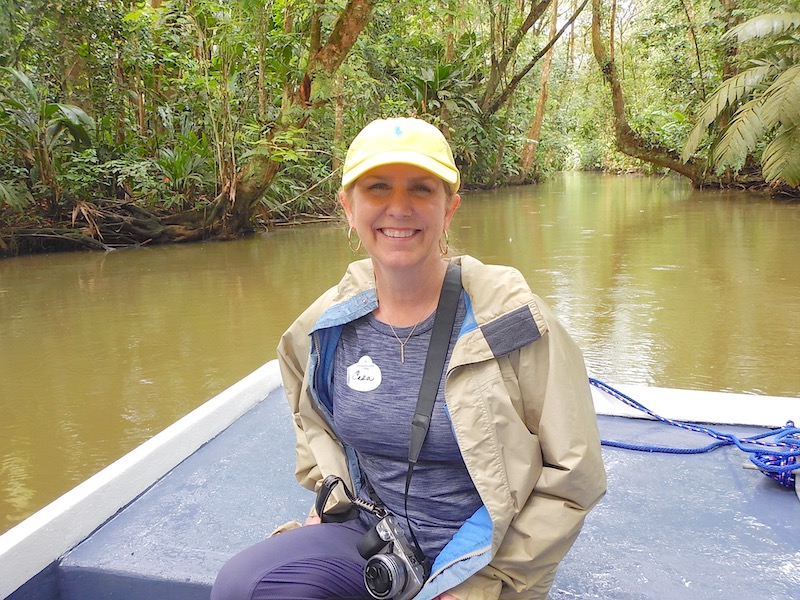 Cara Goldsbury Tortuguero boat image