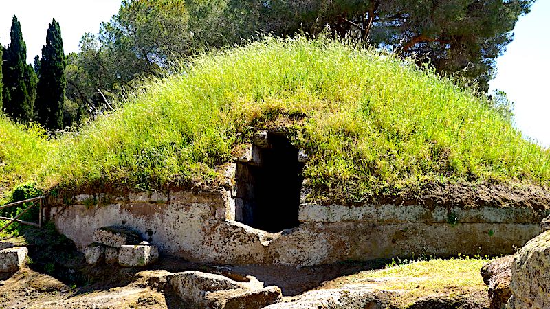 Cerveteri Etruscan tombs image