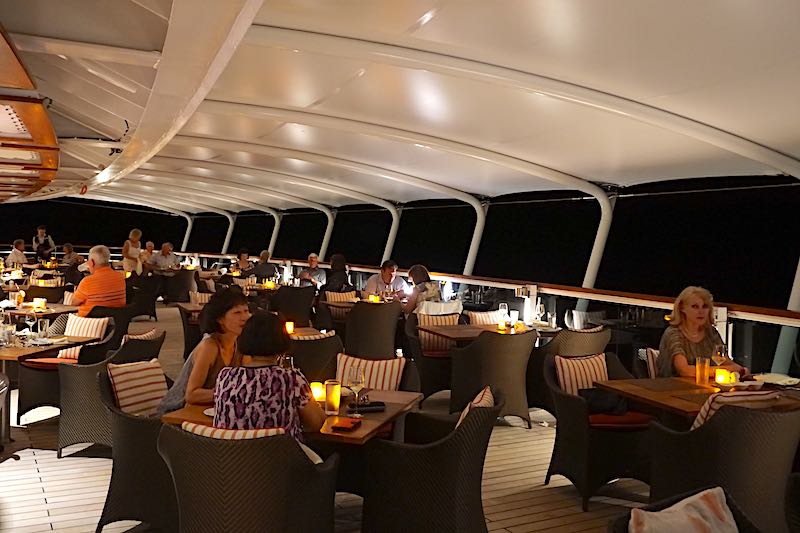 Seabourn Encore The Colonnade terrace dining image