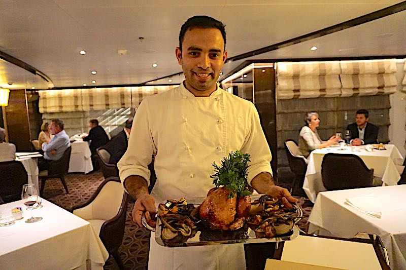 Seabourn Encore The Grill by Thomas Keller roasted chicken image