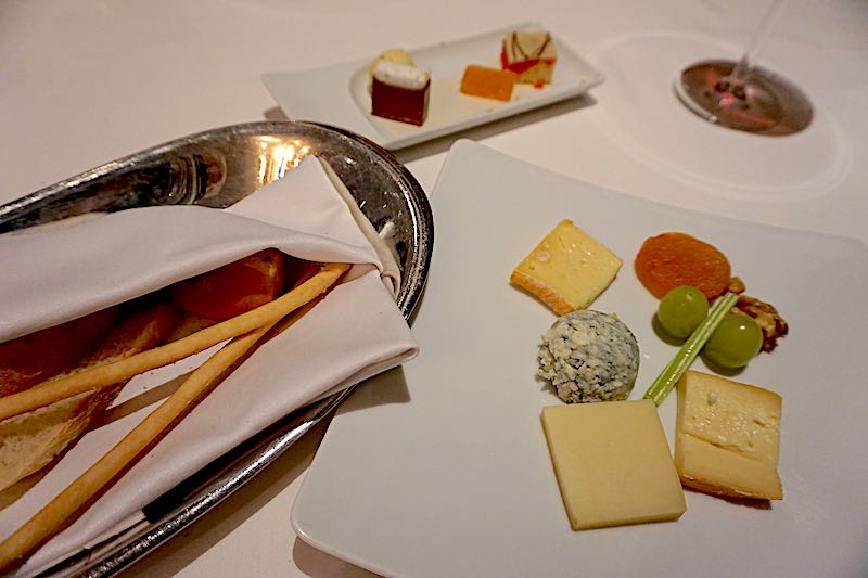 Seabourn Encore The Restaurant cheese board image