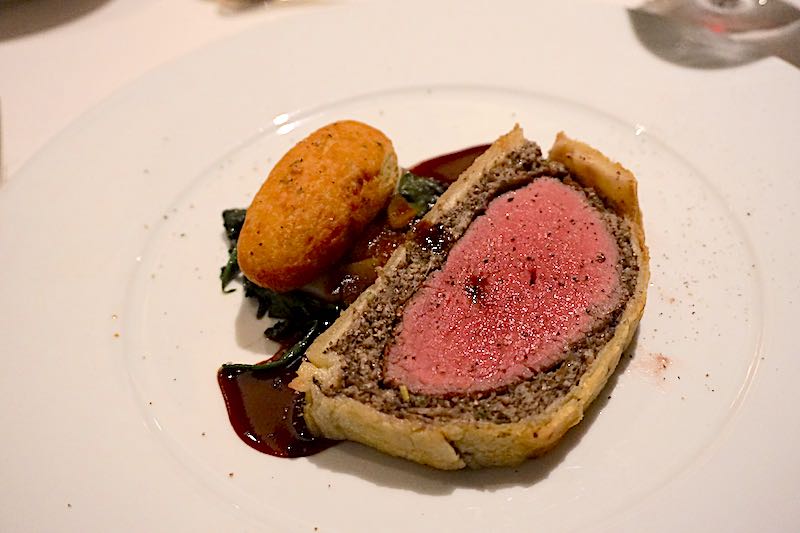 Seabourn Encore The Restaurant beef wellington image