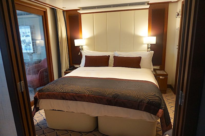 Seabourn Encore Penthouse Suite bedroom image