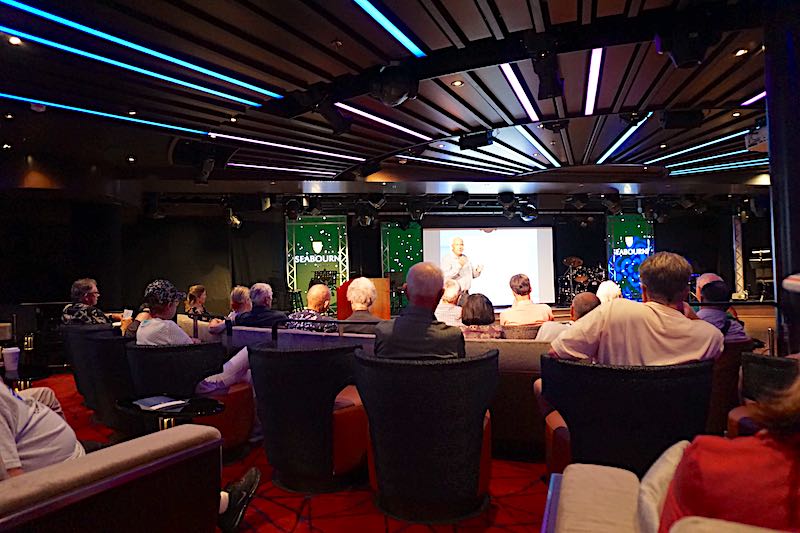 Seabourn Encore lecture series image