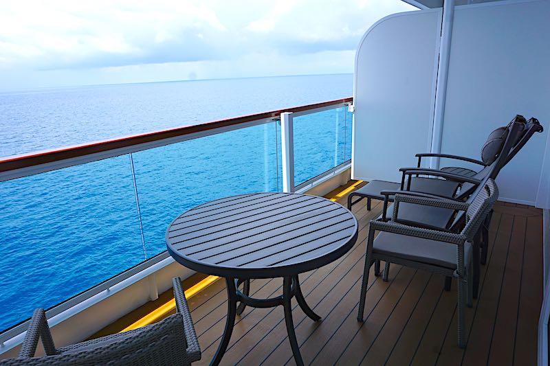 Seabourn Encore Penthouse Suite veranda image