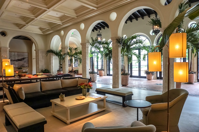 Four Seasons, The Surf Club lobby