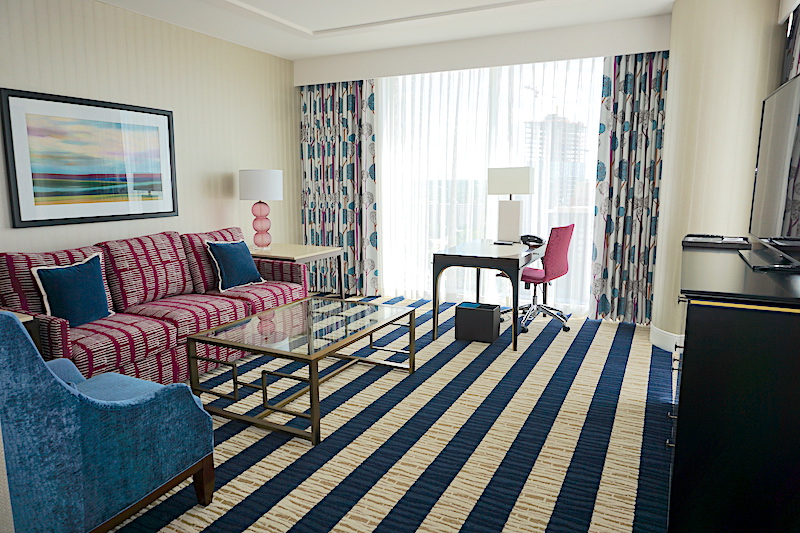 Fairmont Austin Park View Suite living room image