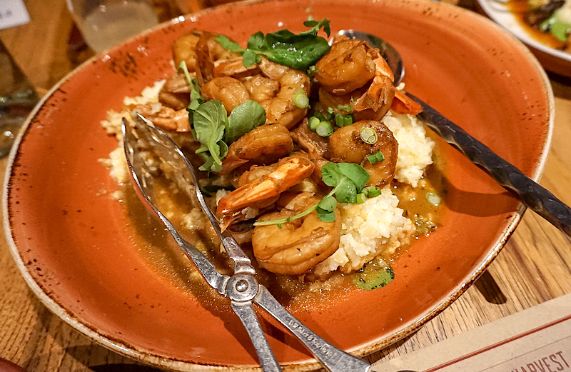 Ritz Carlton Orlando Highball and Harvest shrimp and grits image