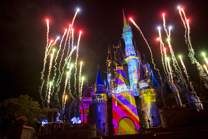 Magic KIngdom fireworks image