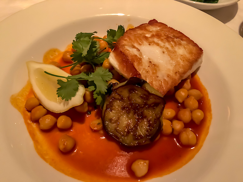 The Monkey Bar New York halibut image