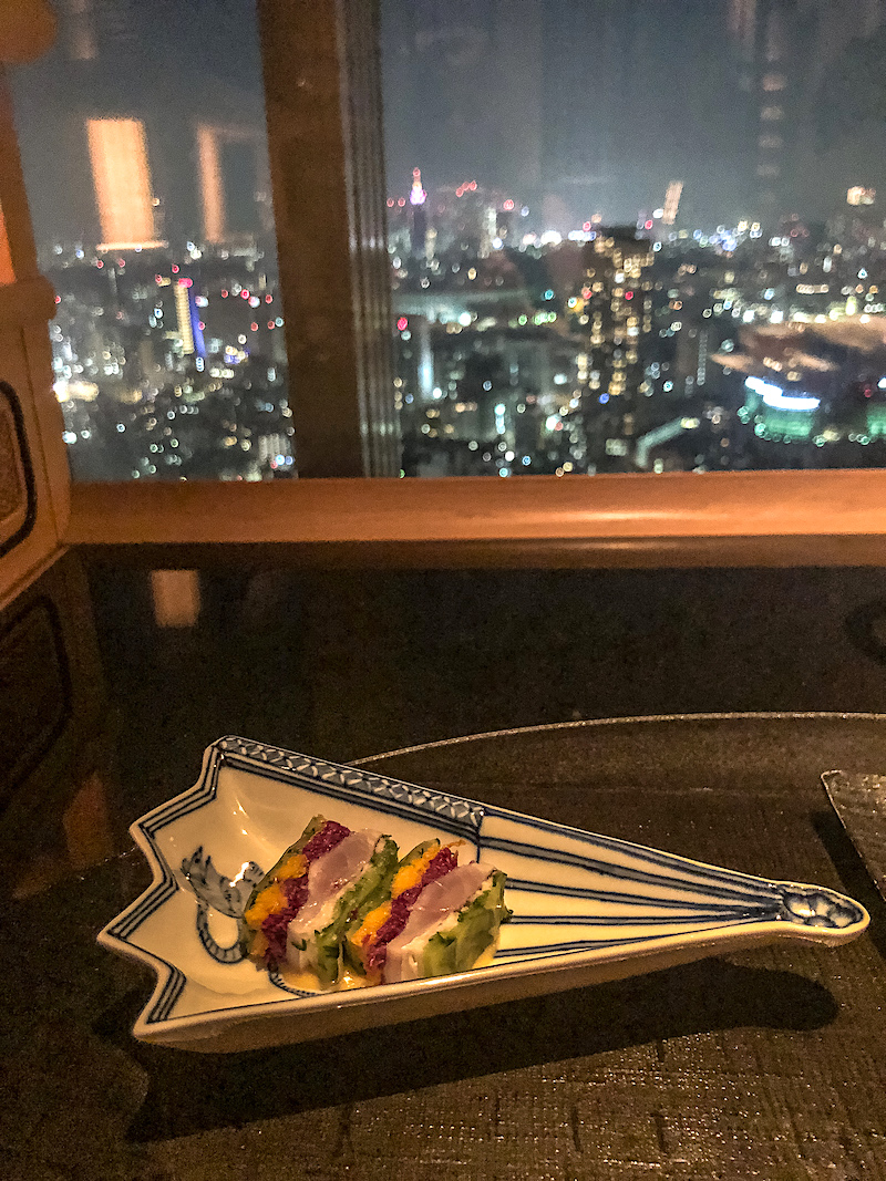 Ritz Carlton Tokyo kaiseki dinner image