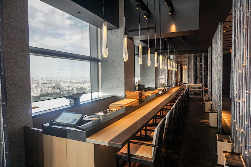 Ritz Carlton Tokyo sushi restaurant image