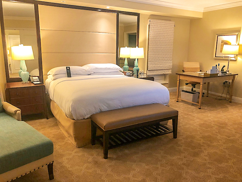 Ritz Carlton Orlando Executive Suite bedroom image