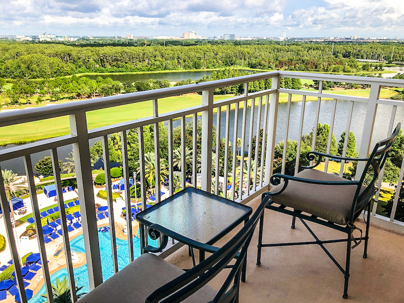 Ritz Carlton Orlando Executive Suite balcony image