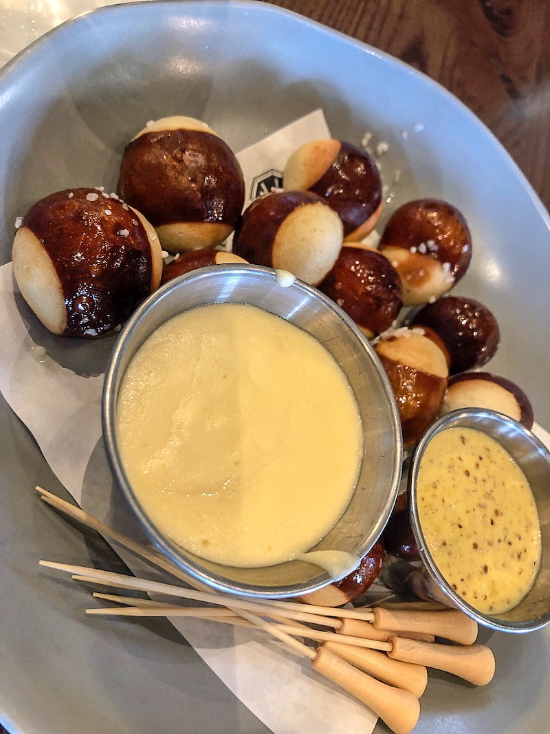 Ritz Carlton Orlando Fairways Pub pretzel balls image