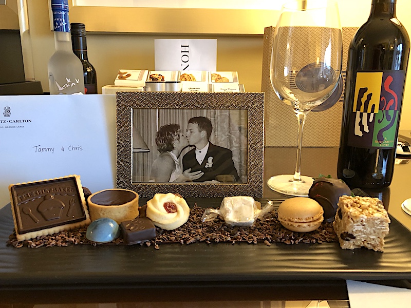 Ritz Carlton Orlando welcome amenity image