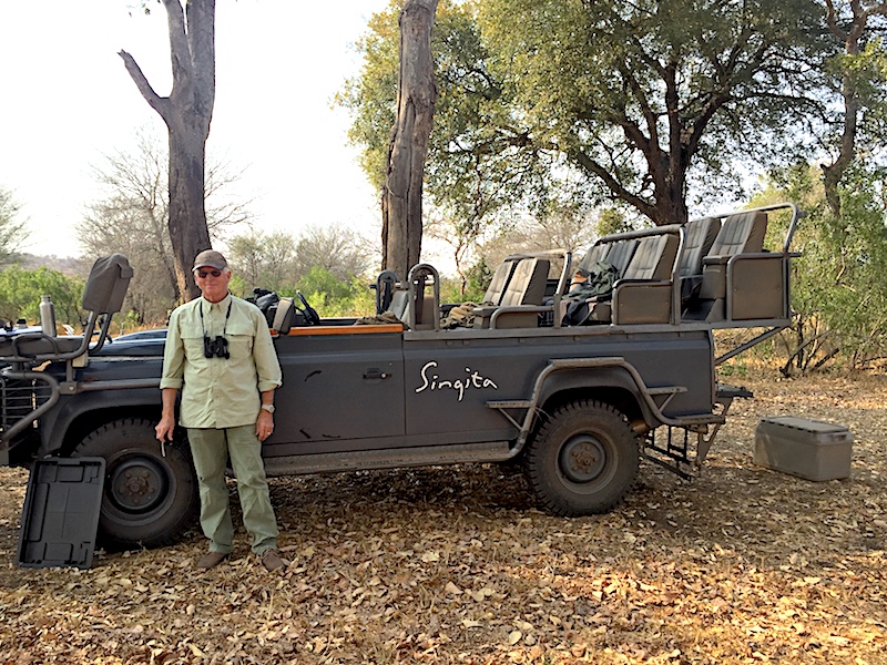 African Safari binoculars image