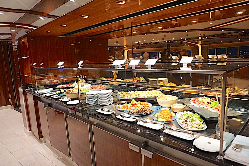 Seabourn Encore Observation Bar tapas image