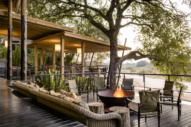 Singita Ebony outdoor terrace image