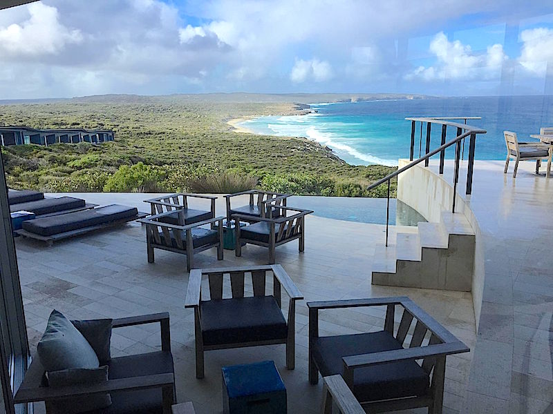 Southern Ocean Lodge dining terrace image