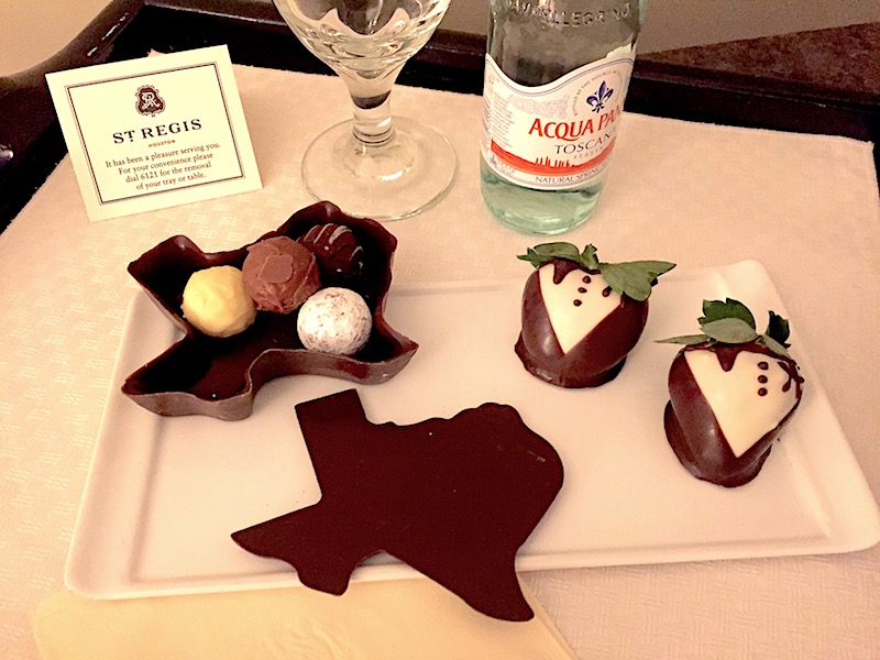 St Regis Houston welcome amenity image