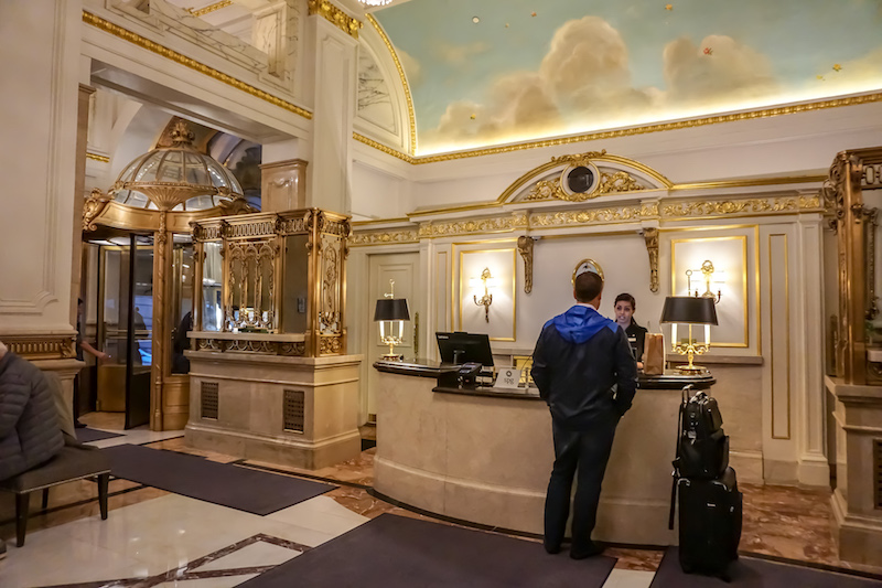 St Regis New York lobby image