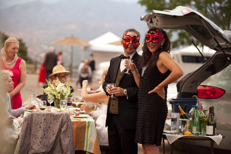 Santa Fe Opera tailgaiting by Kate Russell