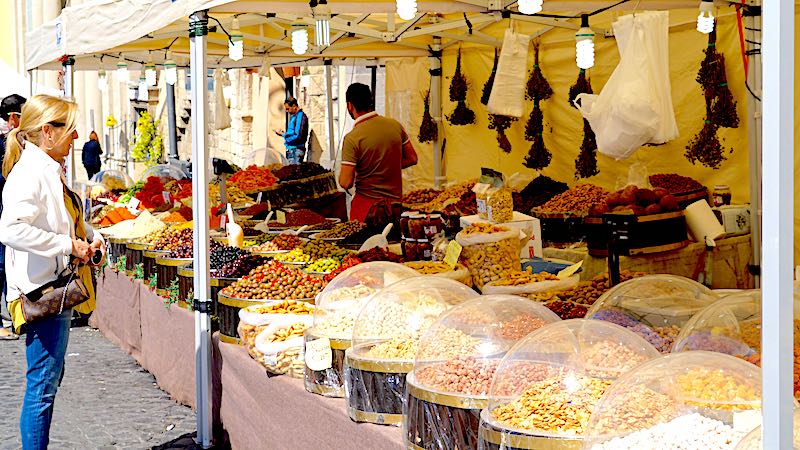 Medieval town of Tarquinia market image