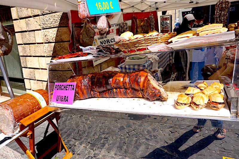 Medieval town of Tarquinia market image