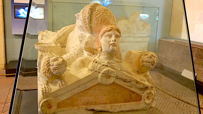 National Archaeological Museum Tarquinia sarcophagi image