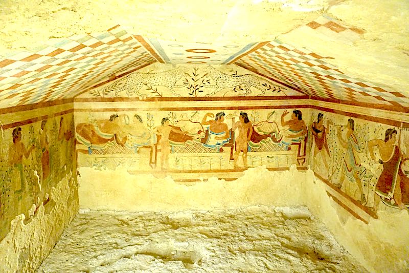 Tarquinia Etruscan tomb image